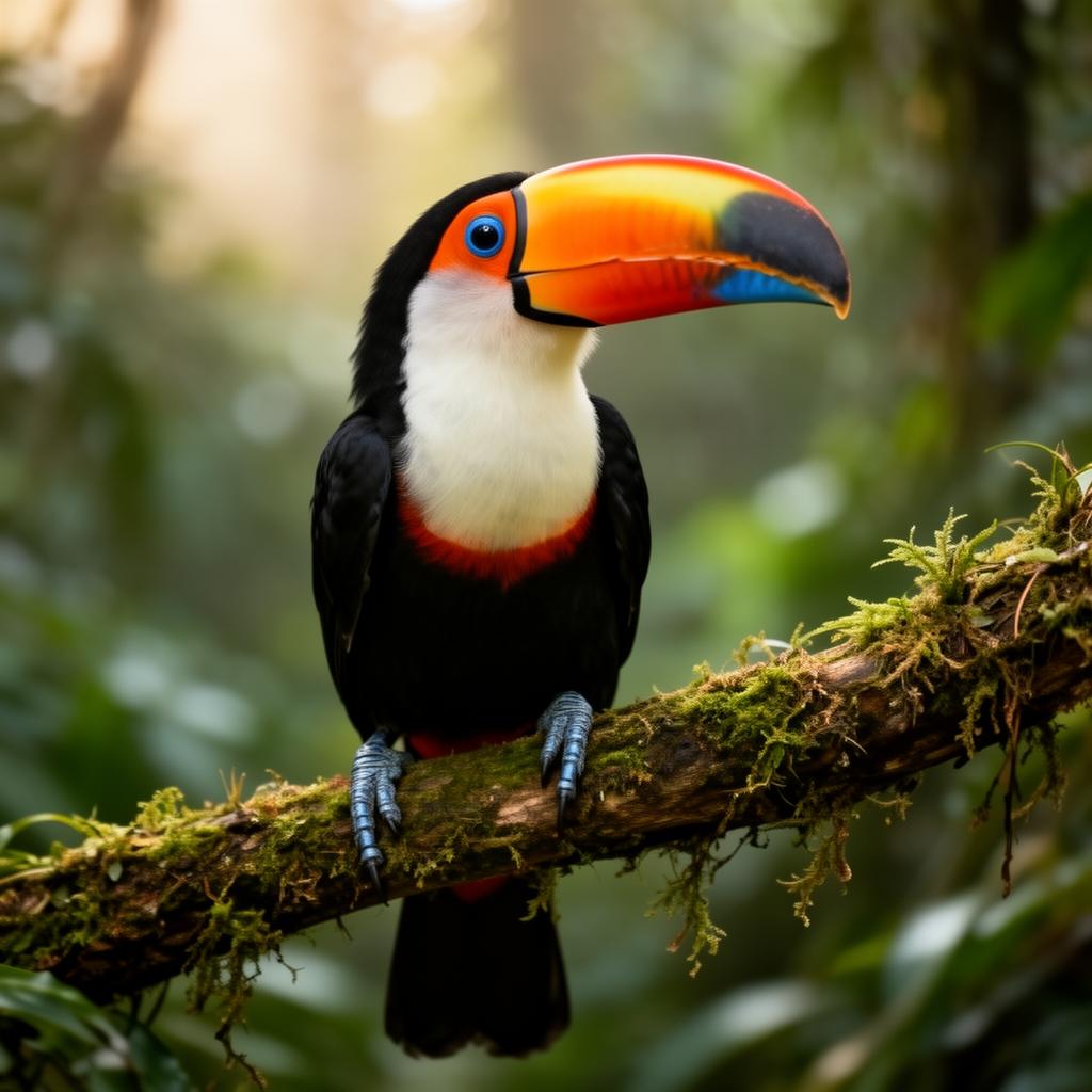 Toucan in the Costa Rica jungle